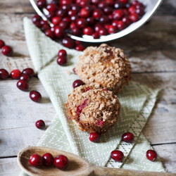 Cinnamon Cranberry Muffins