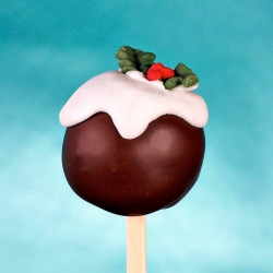 Brandy Christmas Pudding Pops