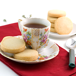 Rose and Orange Blossom Cookies