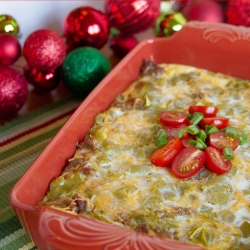 Southwest Breakfast Casserole