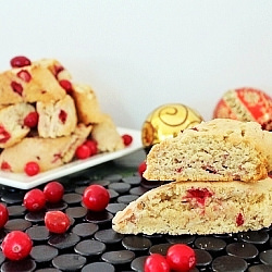 Cranberry Almond Biscotti