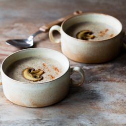 Mushroom and Cream Cheese Soup