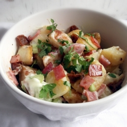 Golden Roasted Potato Salad