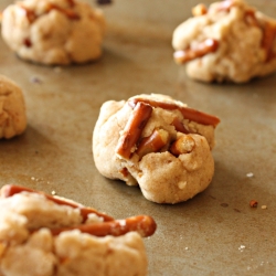 Brown Butter Pretzel Shortbread