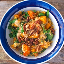 Spicy-Sweet Squash Bowl