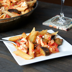 Penne with Eggplant