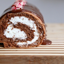 Chocolate Peppermint Roll