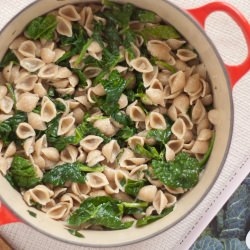 Spinach and Gorgonzola Orecchiette