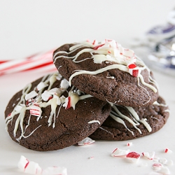 Double Chocolate Surprise Cookies