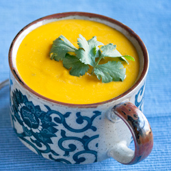 Spicy Kabocha Squash Soup