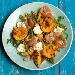 Grilled Peach Salad