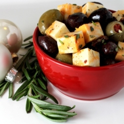 Marinated Cheese & Olives