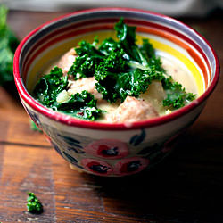 Kale, Sausage, Potato Soup