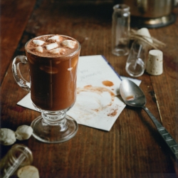 Moonshine-Spiked Hot Chocolate