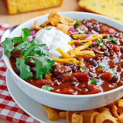 Beef and Black Bean Chili