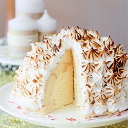 Tres Leches Bombe Alaska