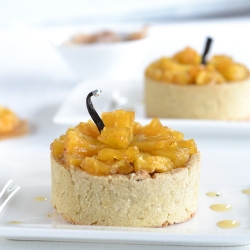 Roasted Pineapple Tartlets