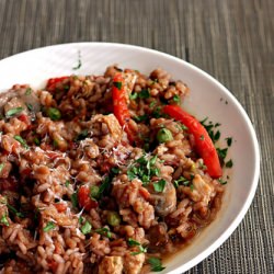 Chicken Cacciatore Risotto