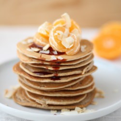 Vegan Coconut Oat Pancake