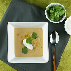 Cauliflower, Parsnip & Apple Soup