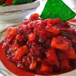 Cranberry Christmas Salsa