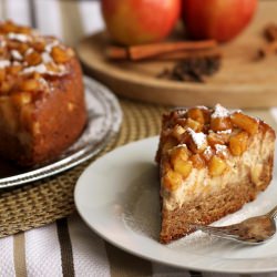 Apple Cream Cheese Coffee Cake