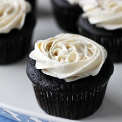 Chocolate Ganache Filled Cupcakes