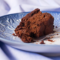 Flourless Chocolate Souffle Cake