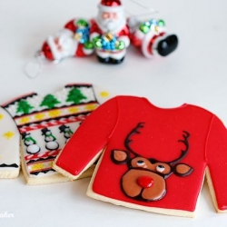 Ugly Sweater Christmas Cookies