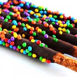 Chocolate Pretzel Rods