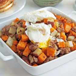 Sweet Potato & Sausage Hash