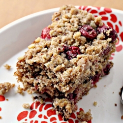 Maple Cranberry Coffee Cake