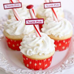 North Pole Cupcakes