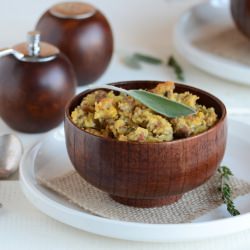 Turkey-Sage Cornbread Stuffing