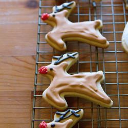 Frosted Christmas Sugar Cookies