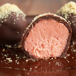 Raspberry Cheesecake Truffles