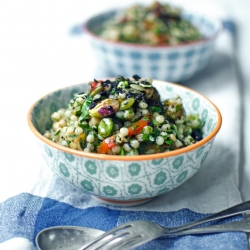 Israeli Cous Cous salad