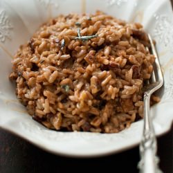 Risotto, Blue Stilton & Walnuts