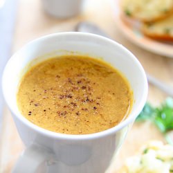 Curried Carrot & Lentil Soup