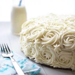 Festive Rose Cake