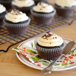 Chocolate Sea Salt Cupcakes