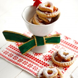 Heart Shaped Christmas Tartlettes