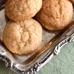 Saffron-Vanilla Bean Snickerdoodles