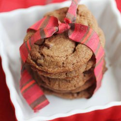 Nutella Chocolate Chip Cookies