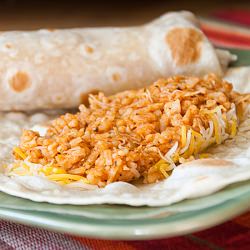 Chicken & Rice Burritos