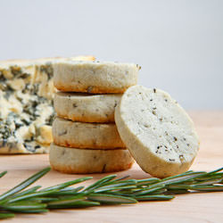 Stilton and Rosemary Shortbread