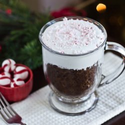 Chocolate Peppermint Mug Cake