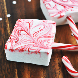 Candy Cane Marshmallows