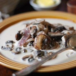 Creamy Swedish Mushrooms