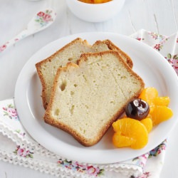 Rum Drenched Vanilla Cake